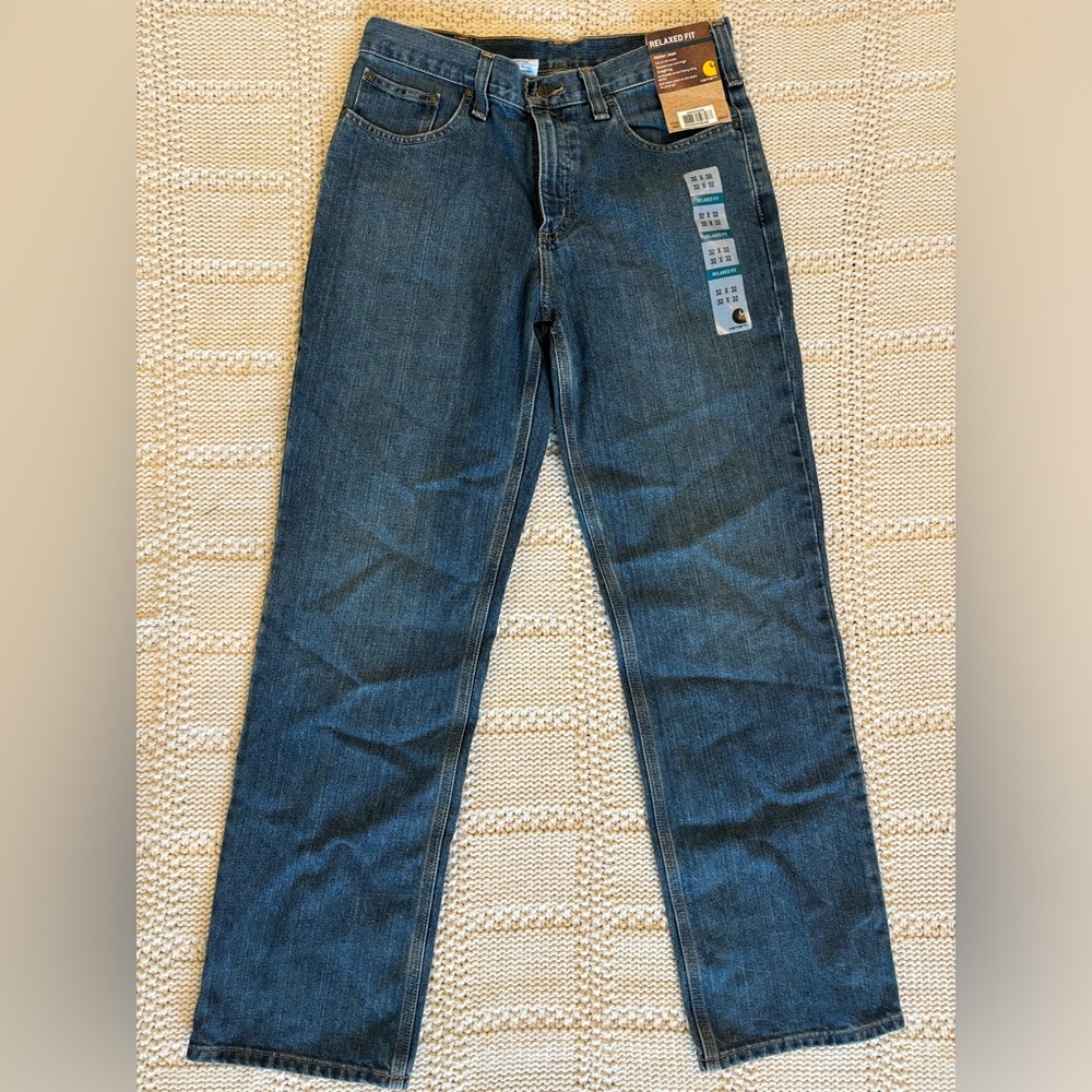•nwt carhartt blue jeans